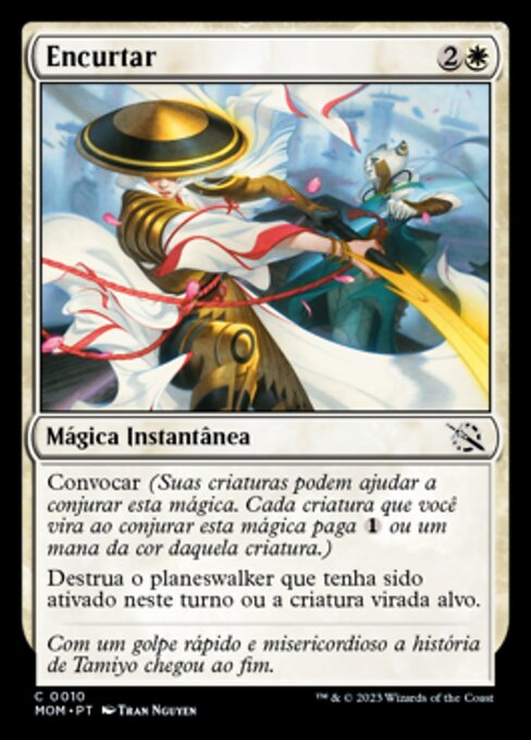 Tagliare Corto (Cut Short) - March of the Machine (#10) - Illustrated by Tran Nguyen - Magic: The Gathering Card