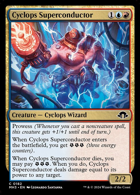 Cyclops Superconductor - Modern Horizons 3 Magic card