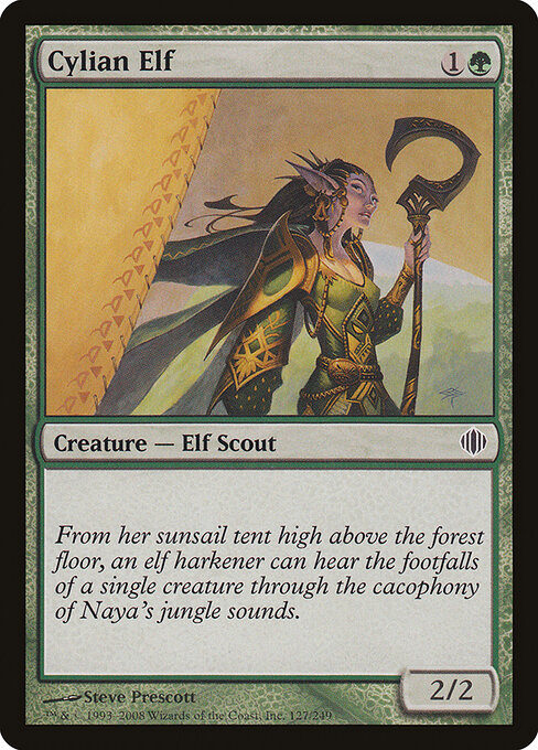 Cylian Elf - Shards of Alara Magic card