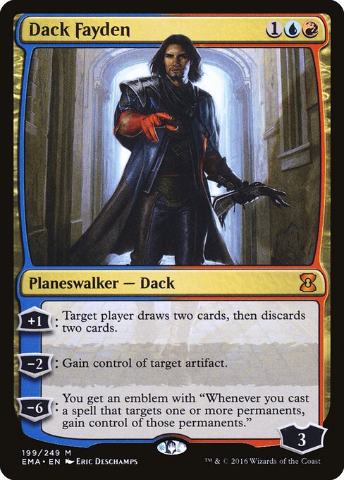 Dack Fayden - Eternal Masters Magic card