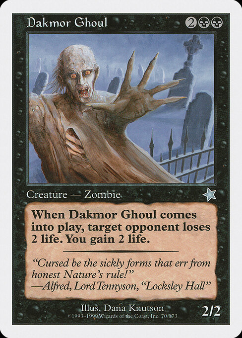 Dakmor Ghoul - Starter 1999 Magic card