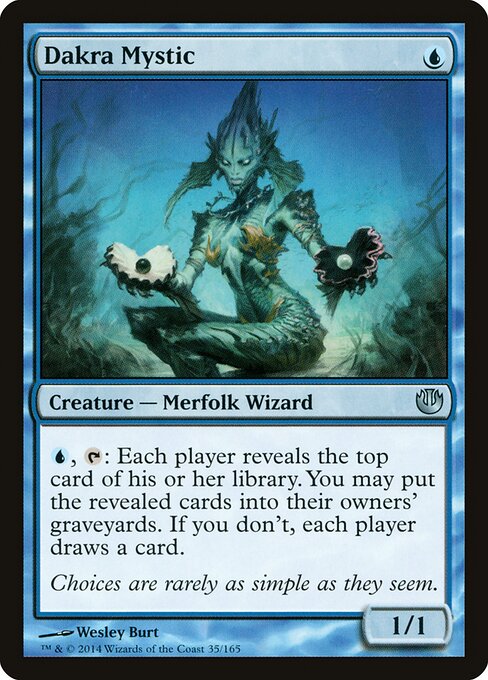 Dakra Mystic - Journey into Nyx Magic card