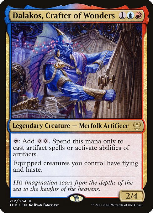 Dalakos, Crafter of Wonders - Theros Beyond Death Magic card