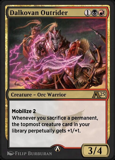 Dalkovan Outrider - Alchemy: Tarkir Magic card