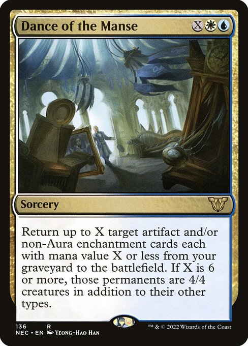 Dance of the Manse - Neon Dynasty Commander Magic card