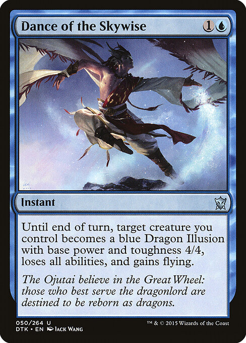 Dance of the Skywise - Dragons of Tarkir Magic card