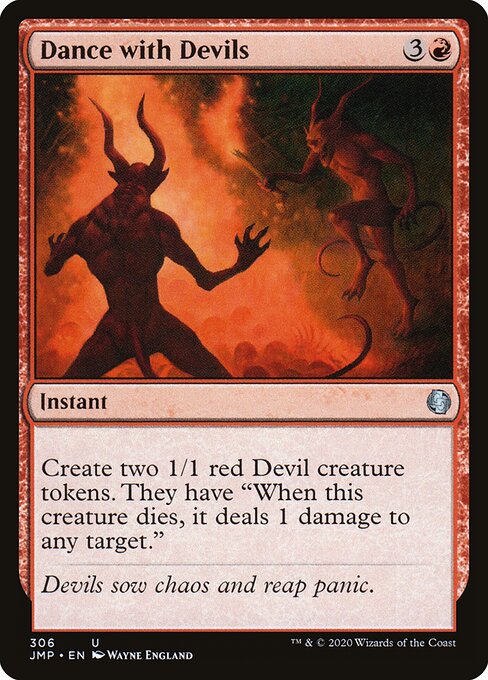 Dance with Devils - Jumpstart Magic card