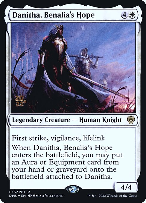 Danitha, Benalia's Hope - Dominaria United Promos (#15s) - Illustrated by Magali Villeneuve - Magic: The Gathering Card