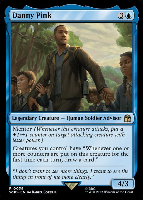 Danny Pink - Doctor Who Magic card