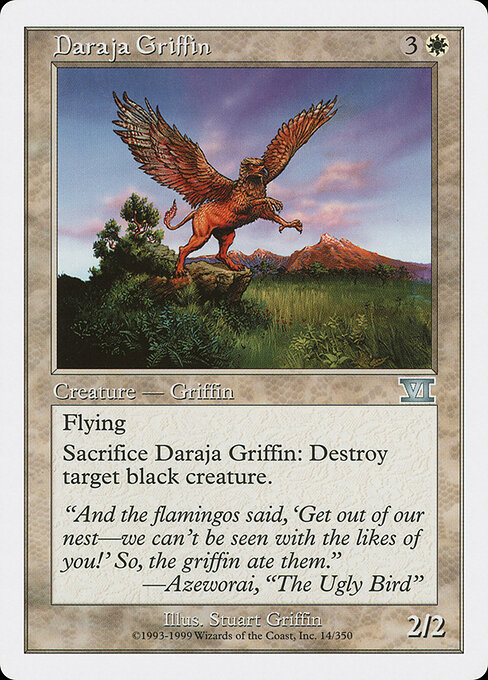 Daraja Griffin - Classic Sixth Edition Magic card