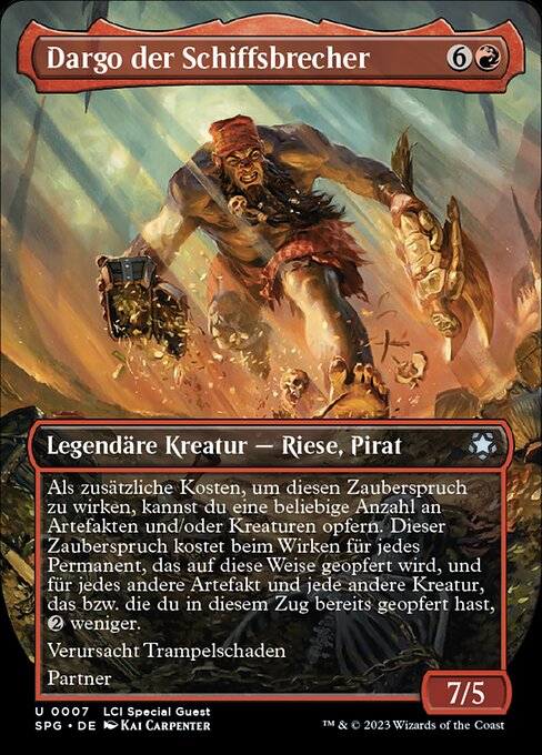 Dargo, the Shipwrecker