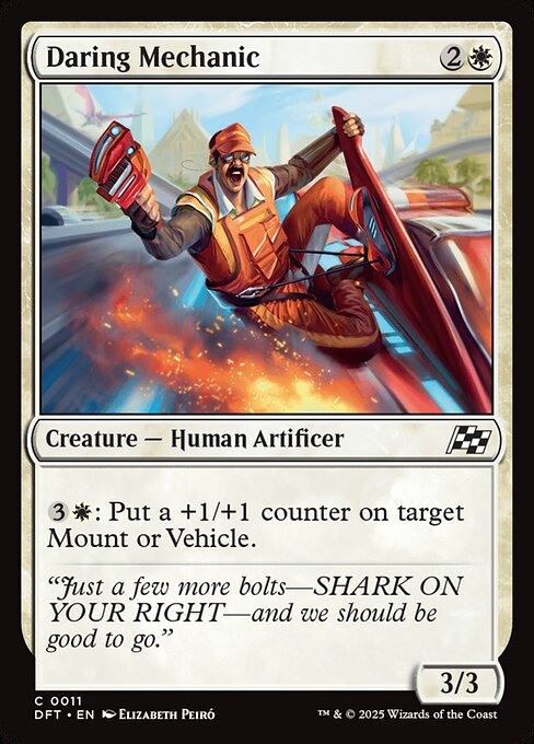 Daring Mechanic - Aetherdrift Magic card