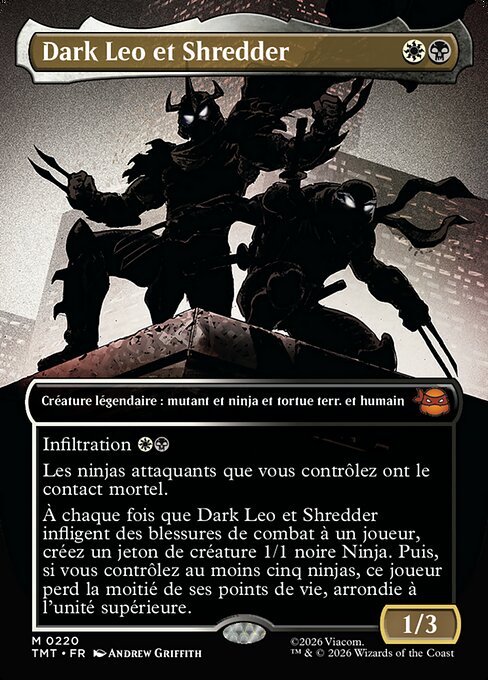 Dark Leo & Shredder