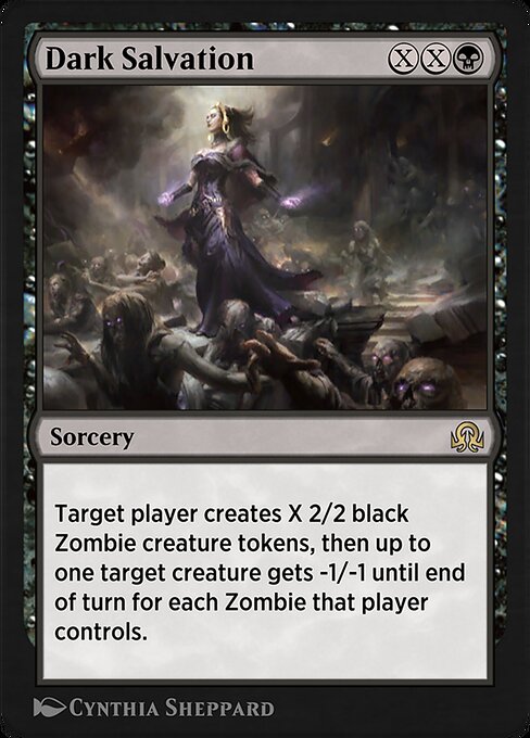 Dark Salvation - Shadows over Innistrad Remastered (#105) - Illustrated by Cynthia Sheppard - Magic: The Gathering Card