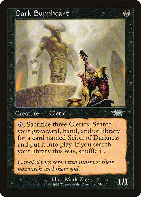 Dark Supplicant - Legions Magic card