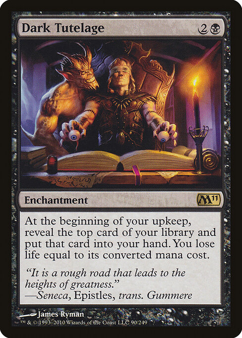 Dark Tutelage - Magic 2011 Magic card