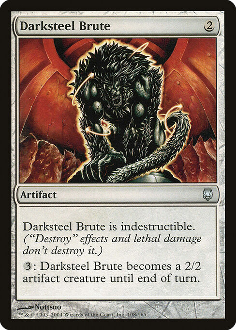 Darksteel Brute - Darksteel Magic card