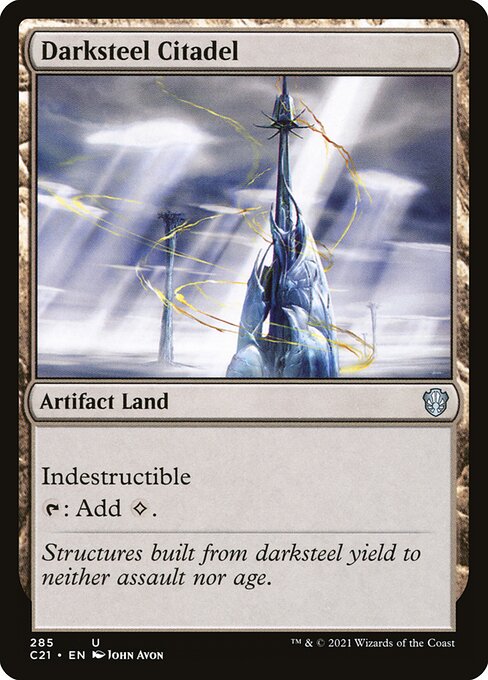 Darksteel Citadel - Commander 2021 Magic card