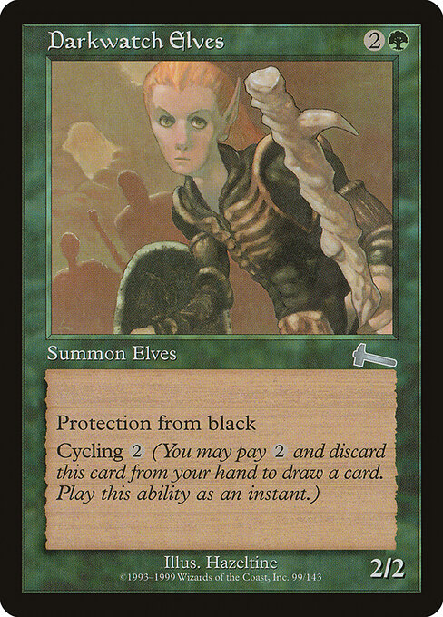 Darkwatch Elves - Urza's Legacy Magic card