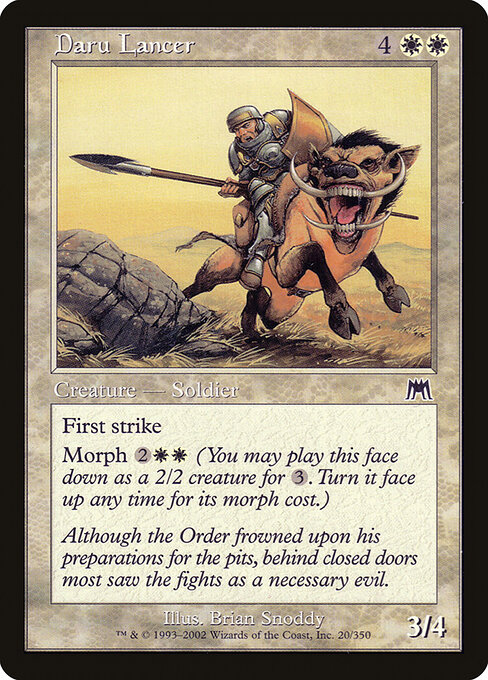 Daru Lancer art by Brian Snõddy