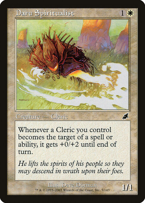 Daru Spiritualist - Scourge Magic card