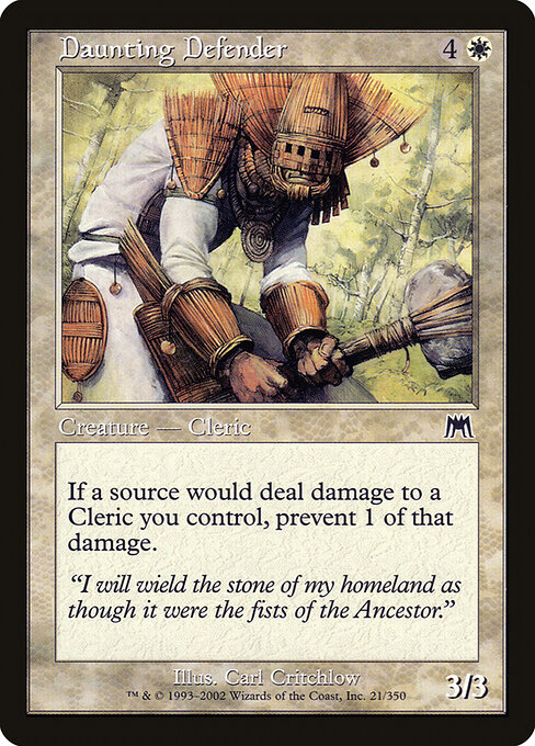 Daunting Defender - Onslaught Magic card