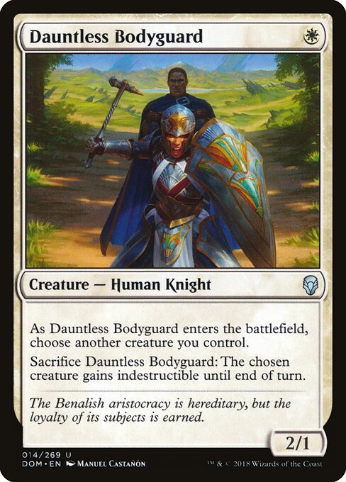 Dauntless Bodyguard - Dominaria Magic card