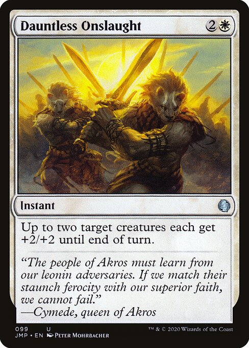 Dauntless Onslaught - Jumpstart Magic card