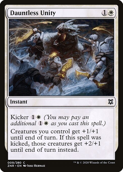 Dauntless Unity - Zendikar Rising Magic card