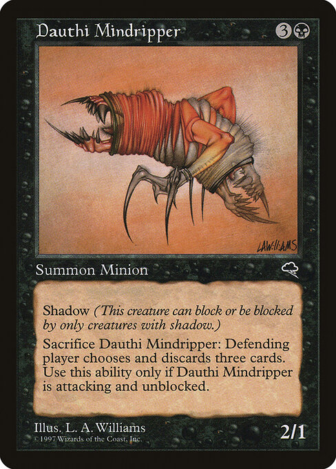 Dauthi Mindripper - Tempest Magic card