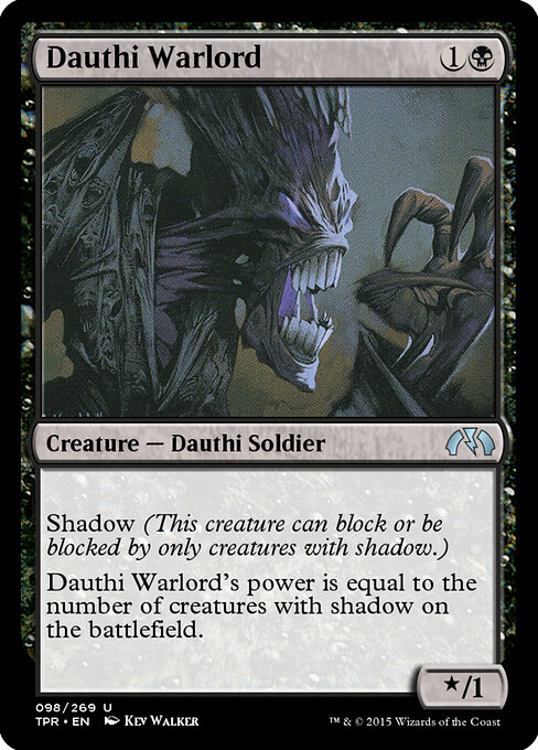 Dauthi Warlord - Tempest Remastered Magic card