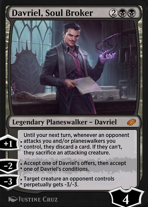 Davriel, Soul Broker - Jumpstart: Historic Horizons Magic card