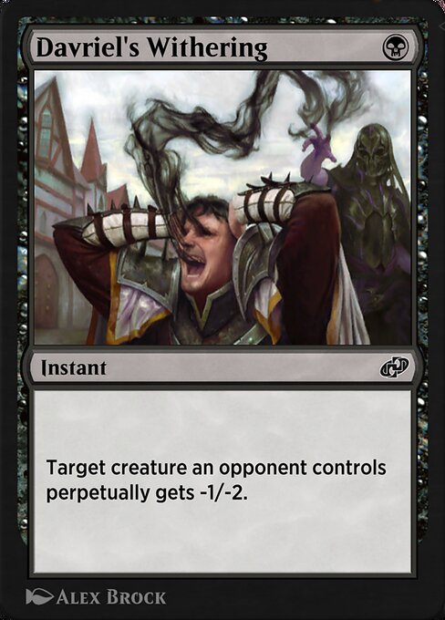 Davriel's Withering - Jumpstart: Historic Horizons Magic card