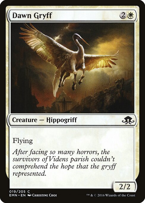 Dawn Gryff - Eldritch Moon Magic card