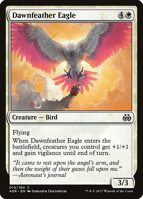 Dawnfeather Eagle - Aether Revolt Magic card