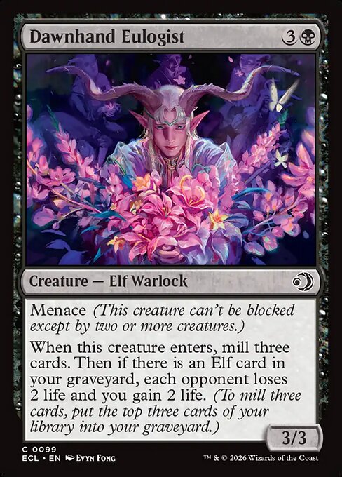 Dawnhand Eulogist - Lorwyn Eclipsed Magic card