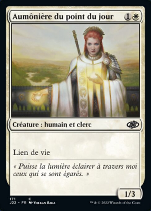 Daybreak Chaplain - Jumpstart 2022 (#171) - Illustrated by Volkan Baǵa - Magic: The Gathering Card