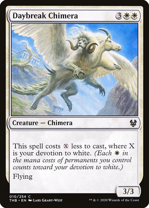 Daybreak Chimera - Theros Beyond Death Magic card