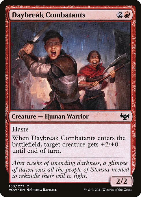 Daybreak Combatants - Innistrad: Crimson Vow Magic card