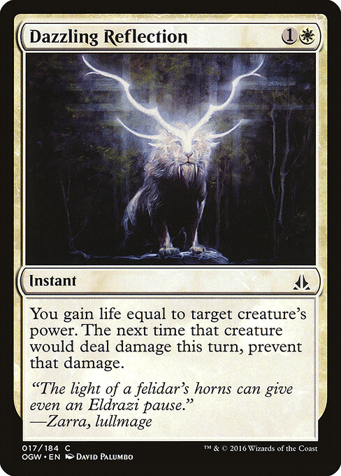Dazzling Reflection - Oath of the Gatewatch Magic card