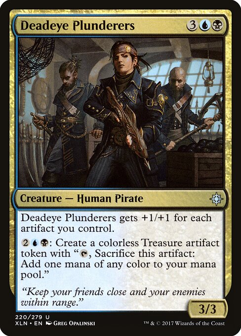 Deadeye Plunderers - Ixalan Magic card