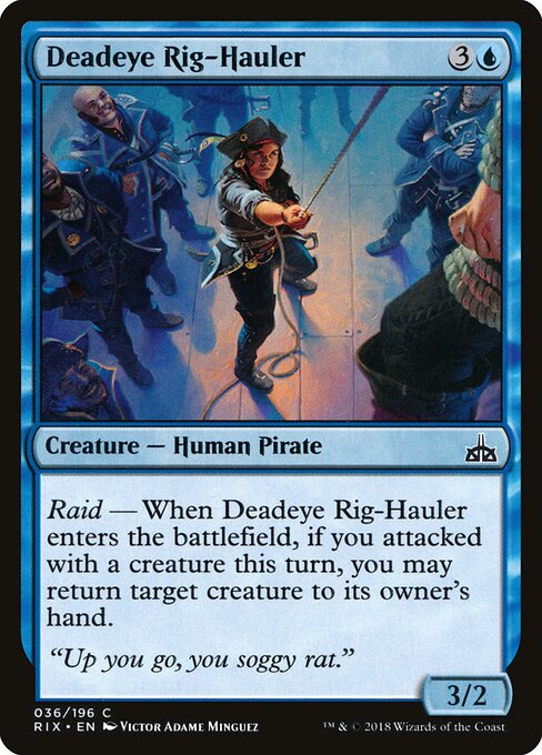 Deadeye Rig-Hauler - Rivals of Ixalan Magic card