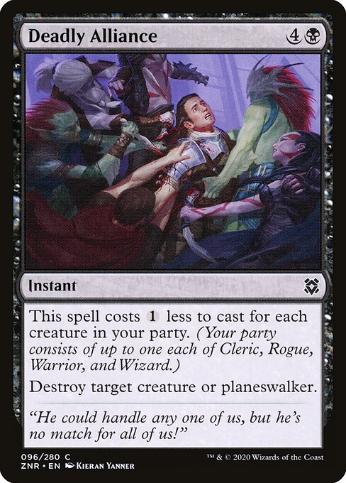 Deadly Alliance - Zendikar Rising Magic card