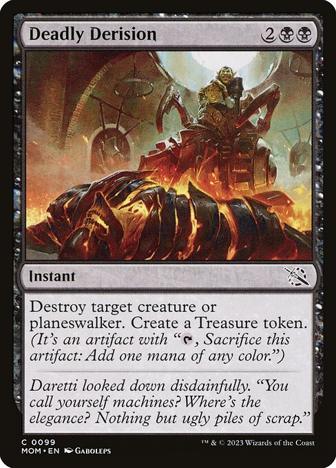 Deadly Derision - March of the Machine Magic card