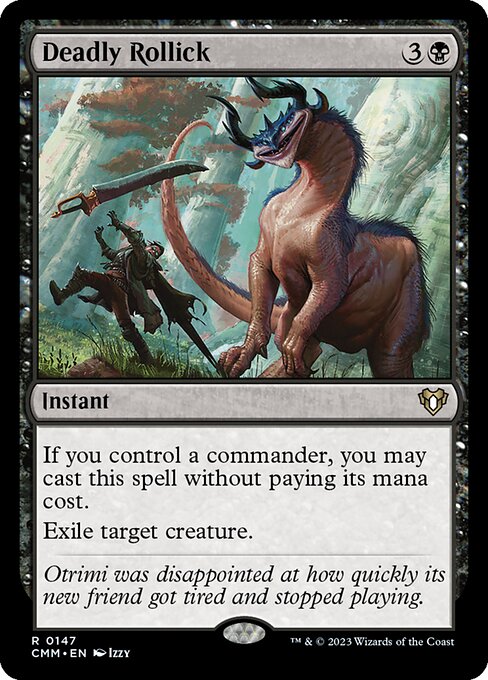 Deadly Rollick - Commander Masters Magic card