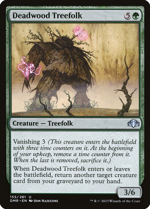 Deadwood Treefolk - Dominaria Remastered Magic card