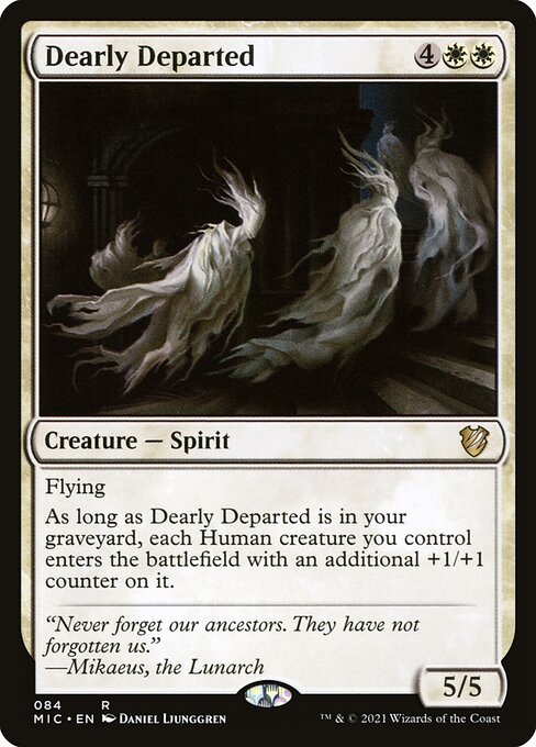 Dearly Departed - Midnight Hunt Commander Magic card