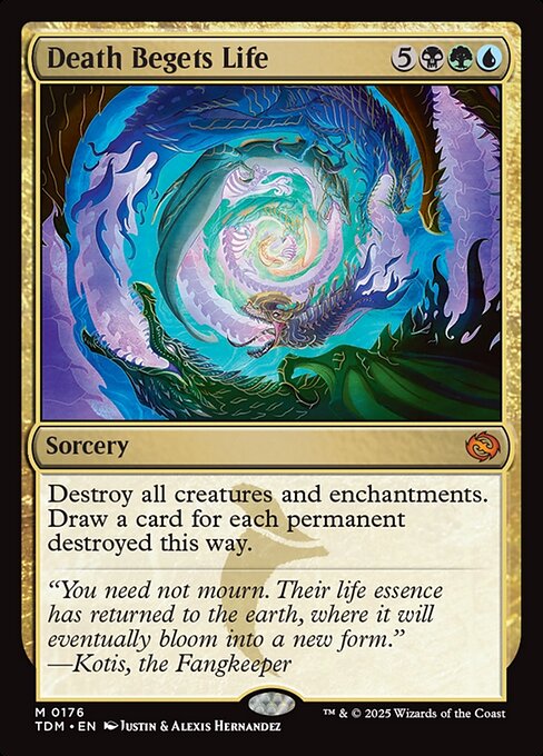 Death Begets Life - Tarkir: Dragonstorm Magic card