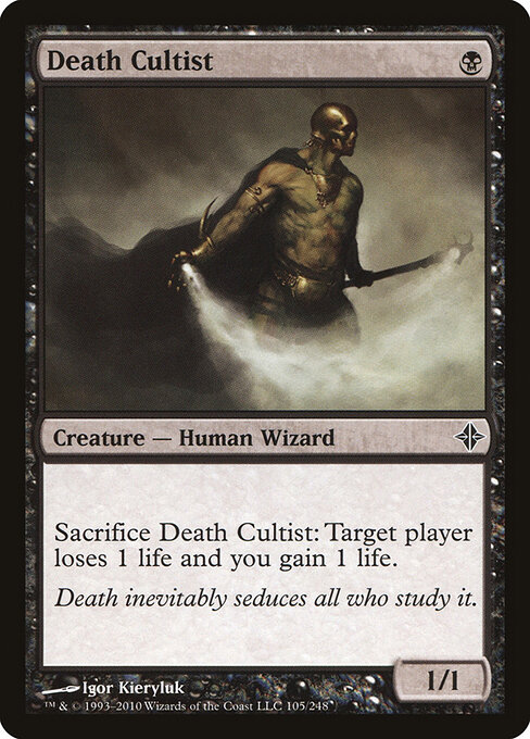 Death Cultist - Rise of the Eldrazi Magic card