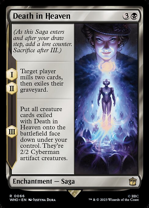 Death in Heaven - Doctor Who Magic card